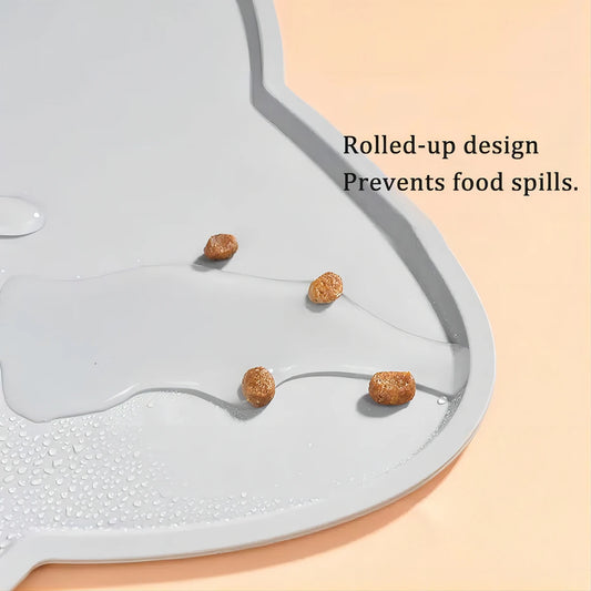 Silicone Pet Feeding Dog Cat Bowl