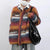 Y2K Striped Knit Cardigan