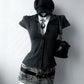 Women’s Y2K Striped Slim Sleeveless Top