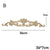 Decorative Wood Appliques and Onlays Natural