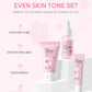 3pcs/set LAIKOU Vitamin C 24K Golden Sakura Skin Care Sets Face Cream Serum Eye Cream Moisturizing Anti Wrinkles Face Care Kit