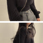 Women’s Loose Vintage Harajuku Lantern Sleeve Sweater