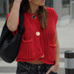 Cozy Knit Sleeveless Vest Top