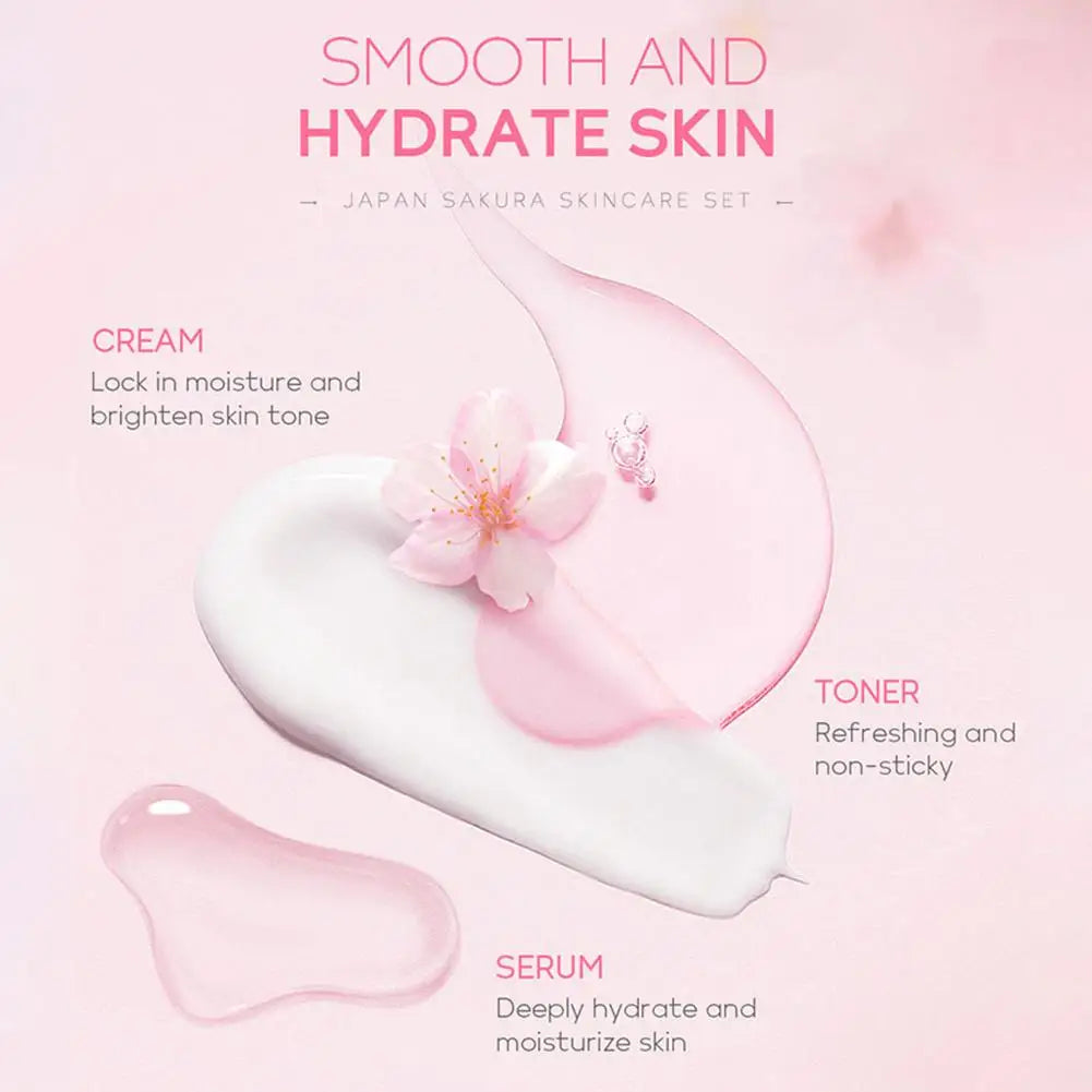 Sakura 6-Piece Travel Skin Care Set
