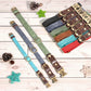 Free Custom PU Leather Dog Collar Engraved Dog Collars Adjustable Pet Buckle ID Necklace Durable for Small Medium Large Dogs Pug