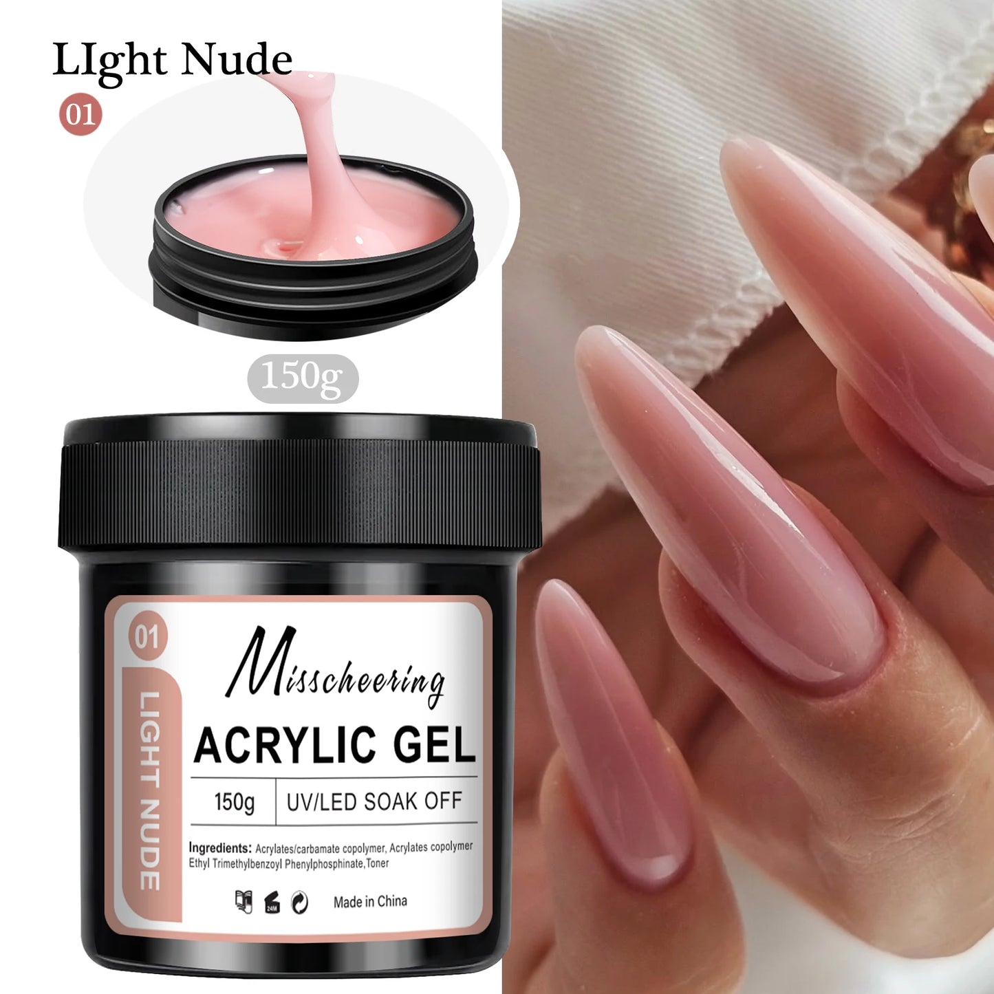 Misscheering 150ml Poly Builder Nail Extension Gel