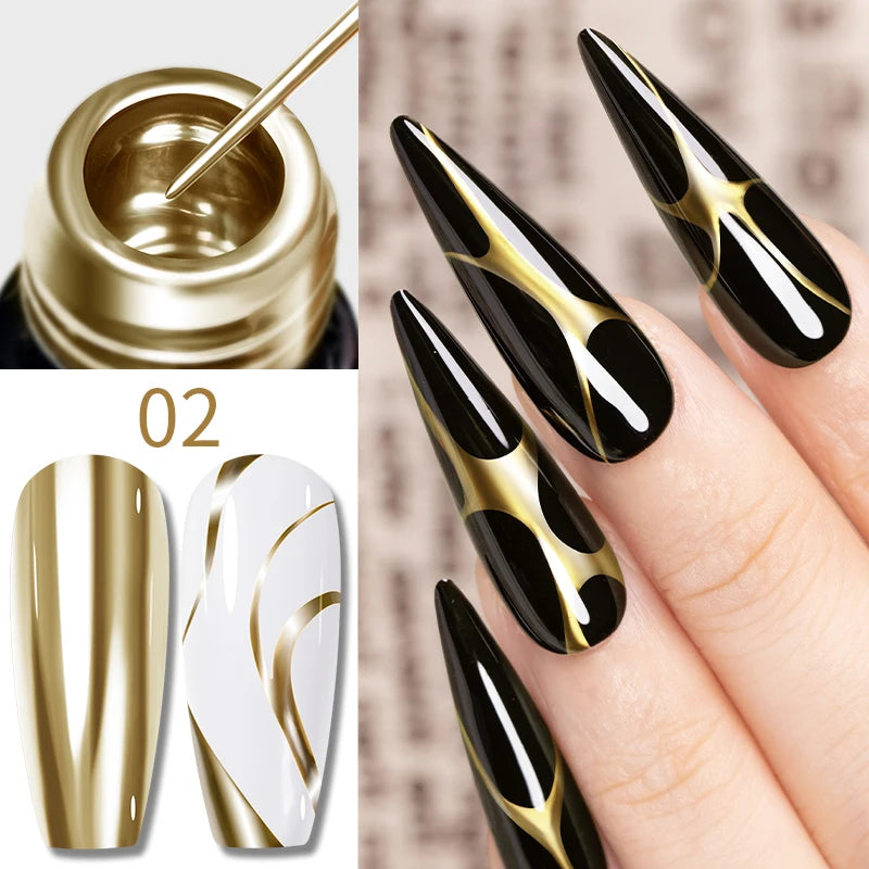The Ultimate Chrome Mirror Liner Gel