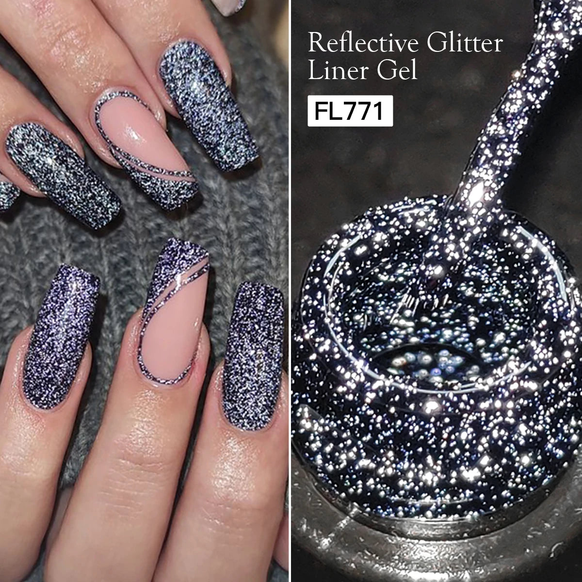 FOUR LILY 5ml Reflective Glitter Liner Gel