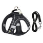Puppy Harness Set Dog Accessories Adjustable Puppy and Cat Harness Vest French Bulldog Chihuahua Small Dog Collar Pet Leash Dogs