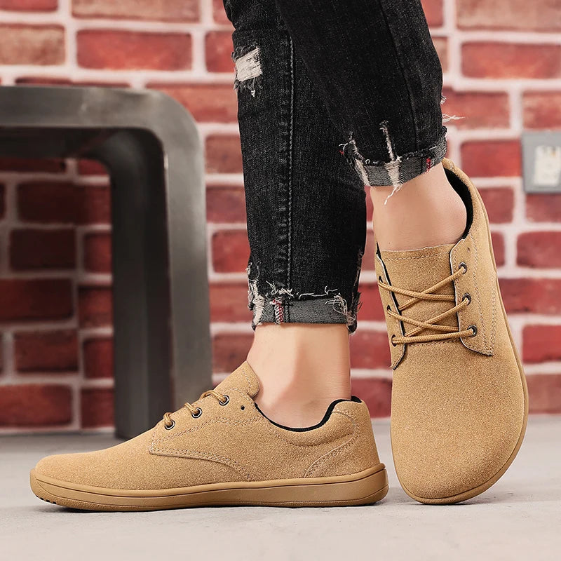 Men’s Wide‑Toe Minimalist Sneakers