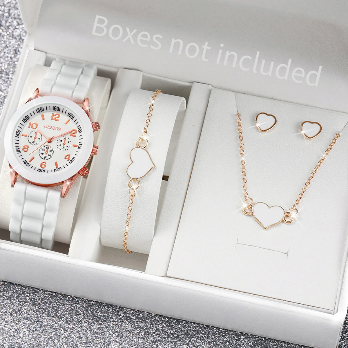 Casual Chic Watch & Jewelry Stack