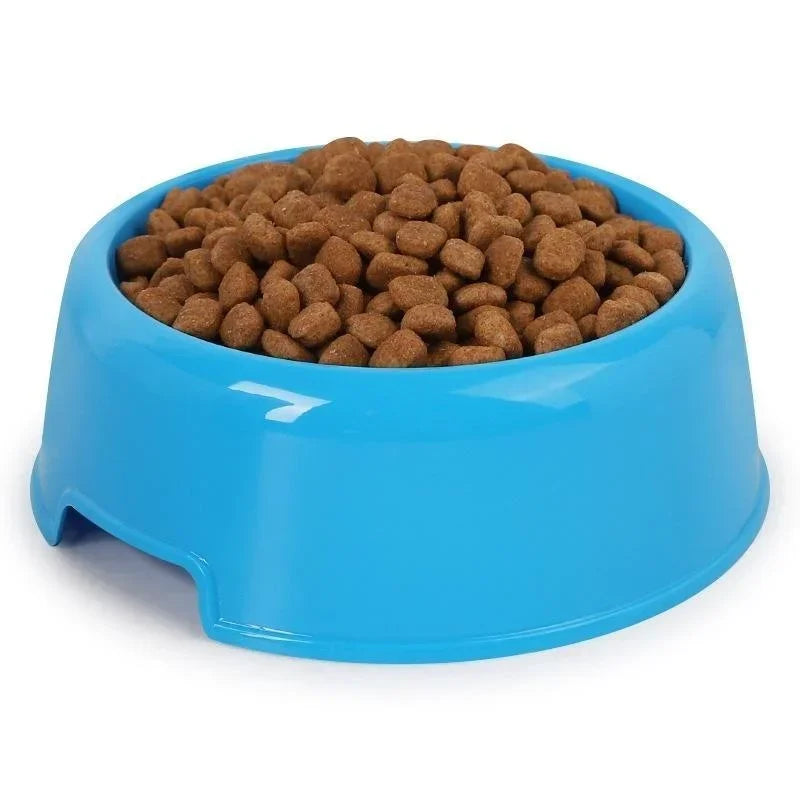 Pet Bowls Dog Cat Plastic Food