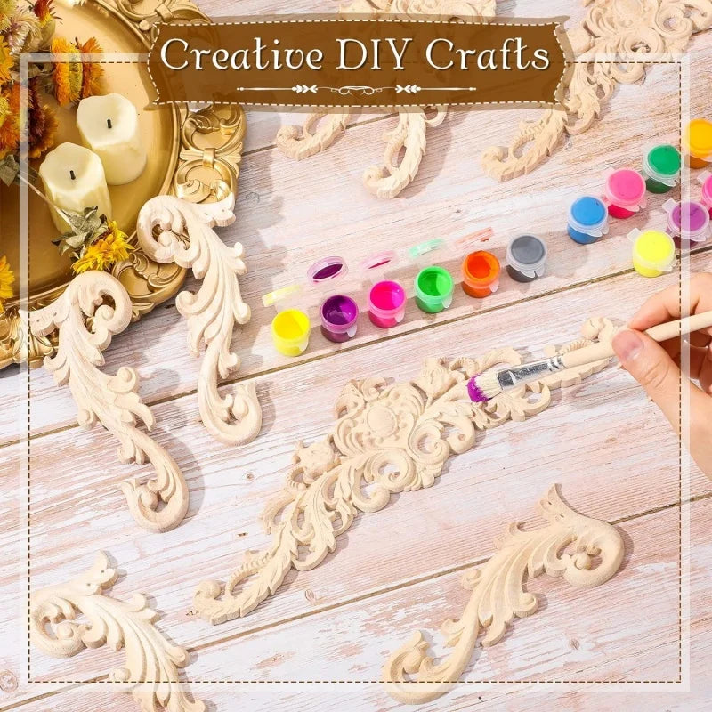Decorative Wood Appliques and Onlays Natural