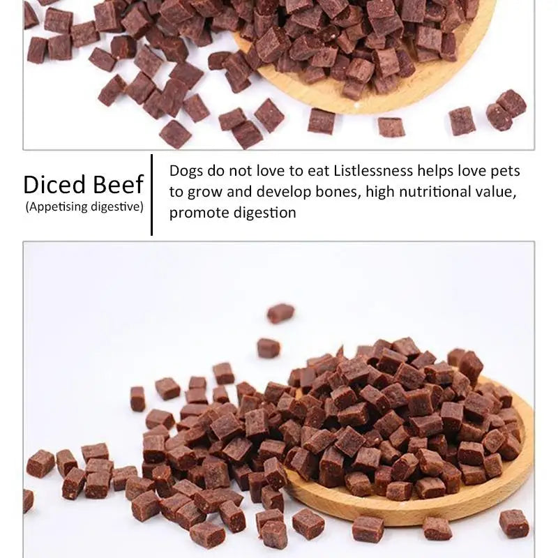 Dog Snacks Beef Particles Appetising Digesting