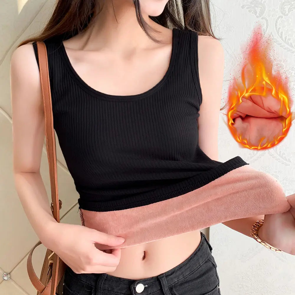 Winter Warm Velvet Thermal Vest