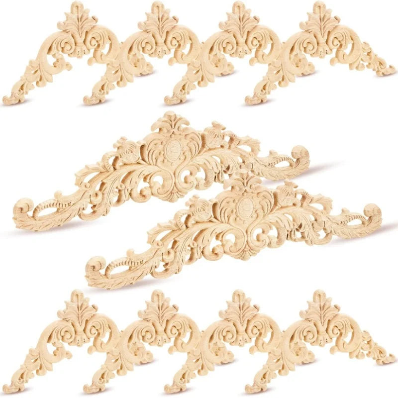Decorative Wood Appliques and Onlays Natural