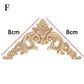 Decorative Wood Appliques and Onlays Natural
