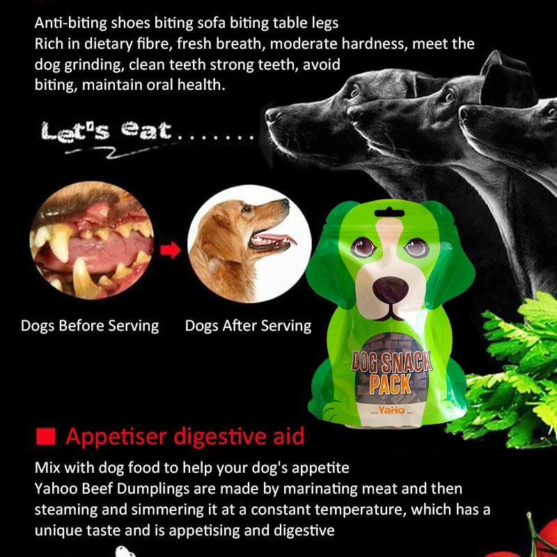 Dog Snacks Beef Particles Appetising Digesting