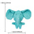 Cute Dog Plush Toys Teething