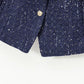 Urban Chic Tweed Waistcoat – Belted Sleeveless Vest