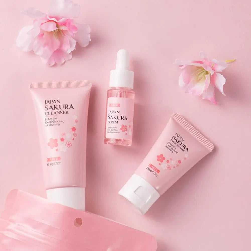 Sakura 6-Piece Travel Skin Care Set