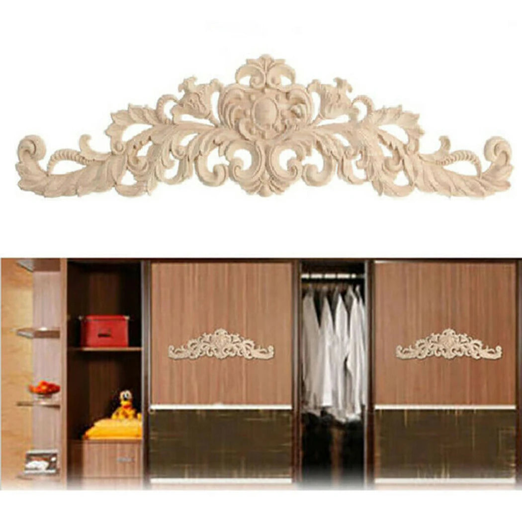 Applique Wooden Decor DIY Furniture Home