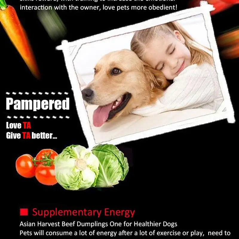 Dog Snacks Beef Particles Appetising Digesting