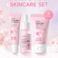 3pcs/set Sakura Skin Care Sets Face Cream Serum Eye Cream Face Beauty Products for Women Daily Moisturizing Skin Care Products