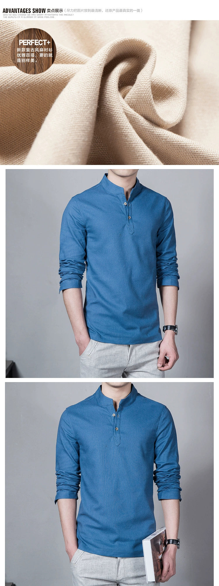 Men'S Clothing Spring Tops Tees