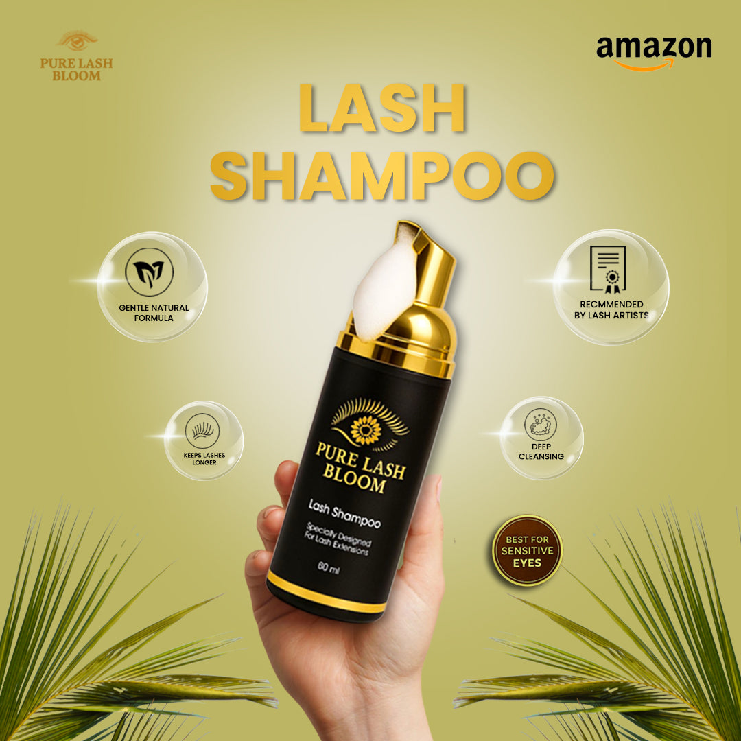 Eyelash Extension Shampoo 60ml with Brush
